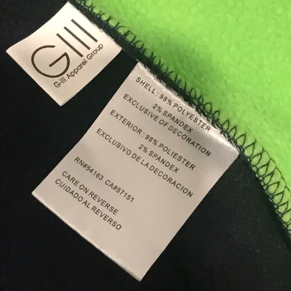 New Seattle Seahawks NFL Jacket Full ZIP New with Tags Men’s Large - Picture 7 of 9